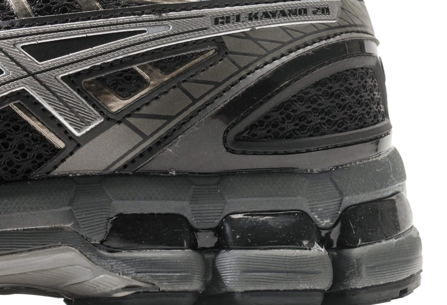 Asics Gel-Kayano 20 Black Clay Grey