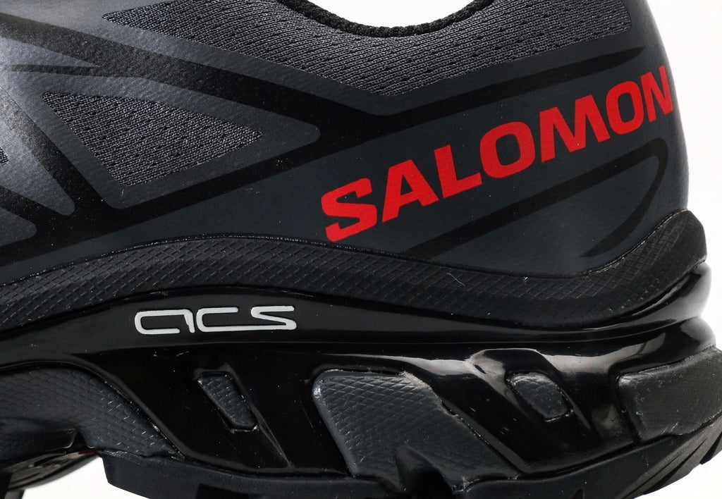 Salomon XT-6 JJJJound Black Fiery Red