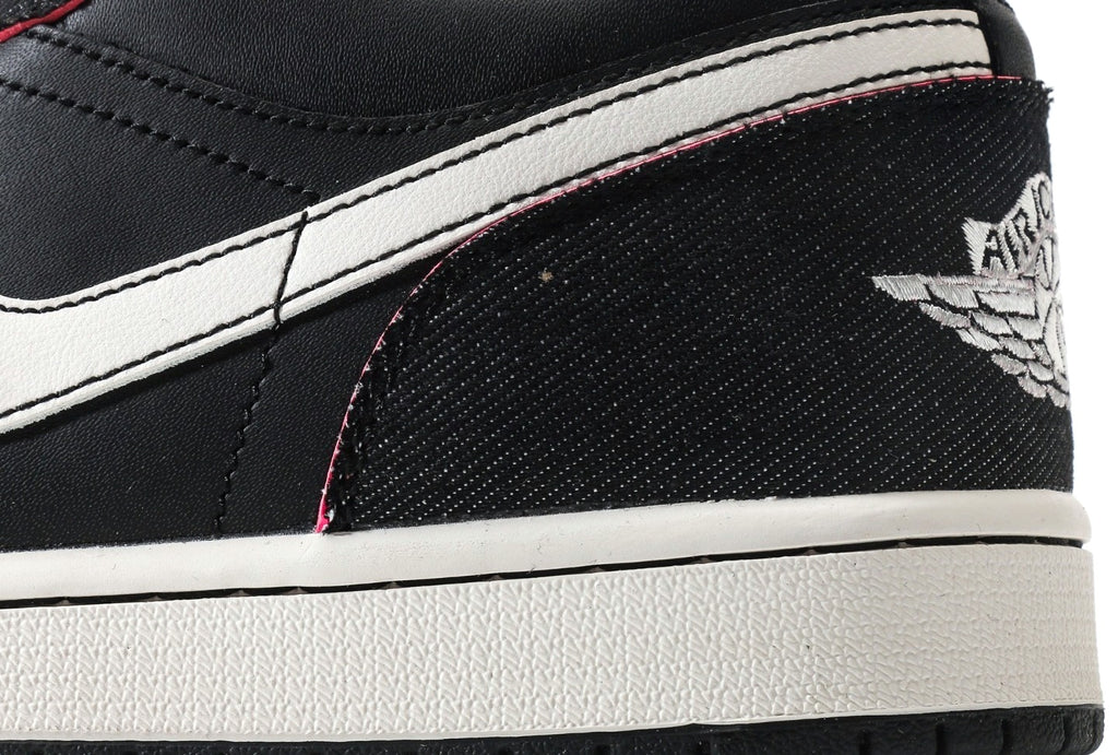 Air Jordan 1 Low Black Denim