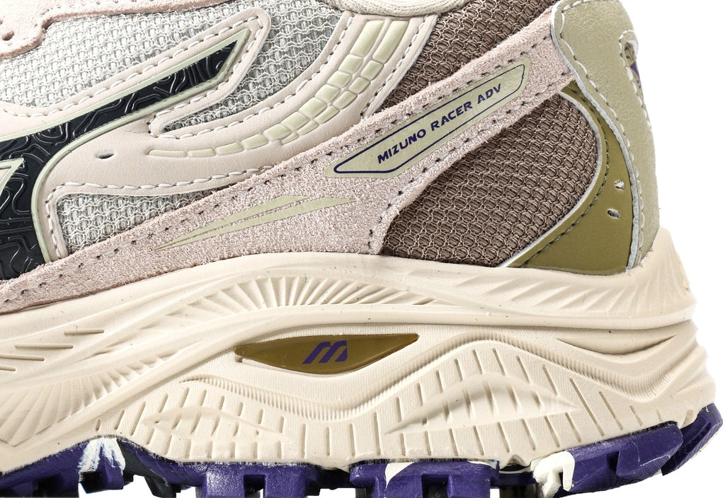 Mizuno RACER ADV "Off White Purple"