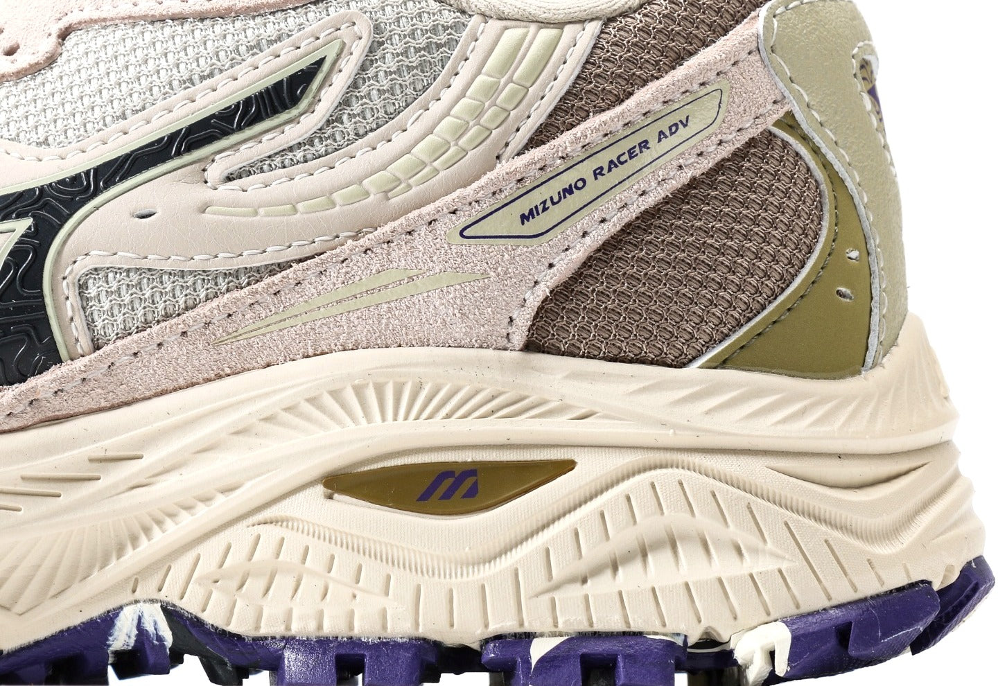 Mizuno RACER ADV "Off White Purple"