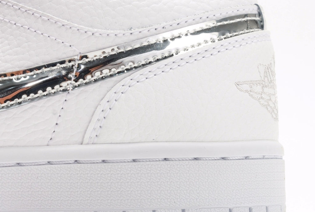 Air Jordan 1 Low SE White Metallic Silver