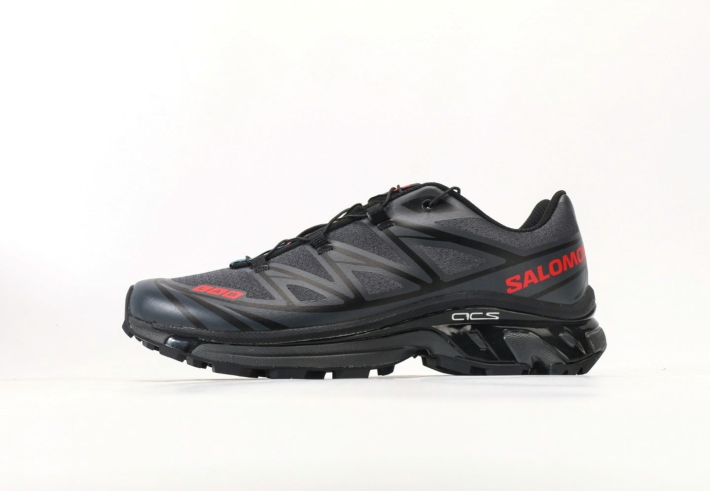 Salomon XT-6 JJJJound Black Fiery Red