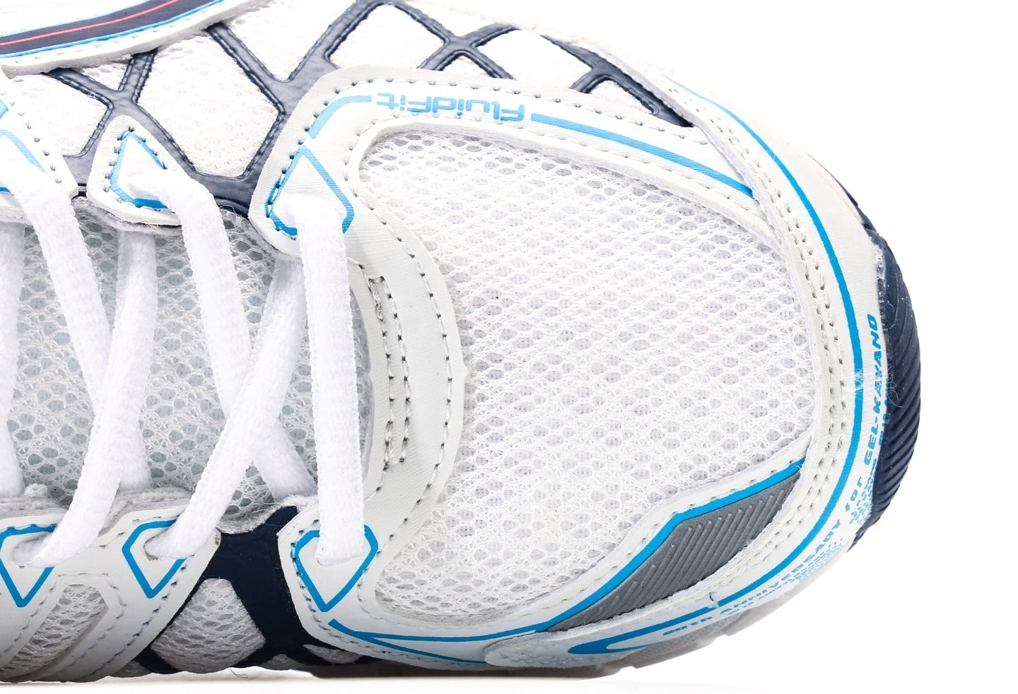 ASICS Gel-Kayano 20 Cream Blue Red