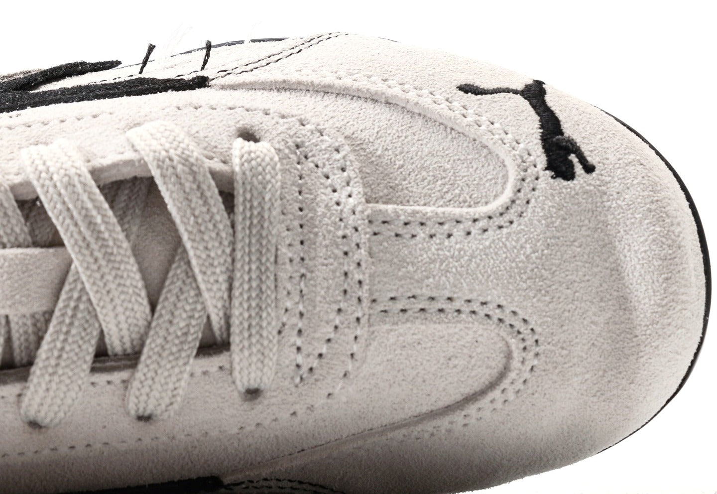 Balenciaga x Puma Speedcat Suede Distressed White