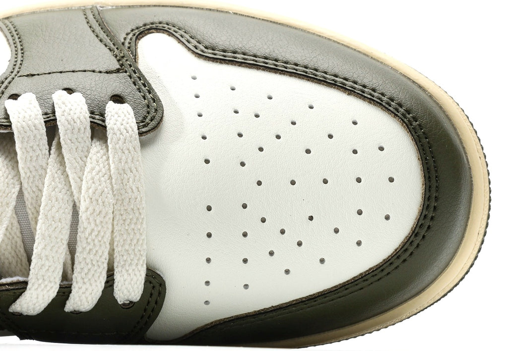 Air Jordan 1 Low Sail Medium Olive