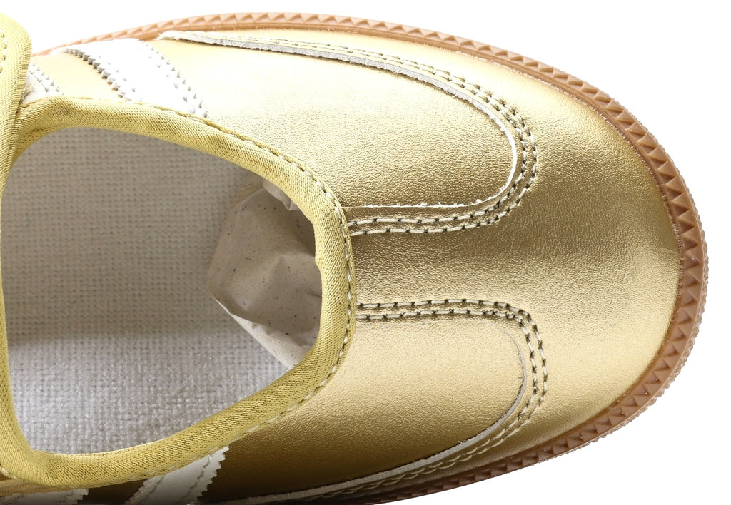 Samba Jane Gold Metallic White