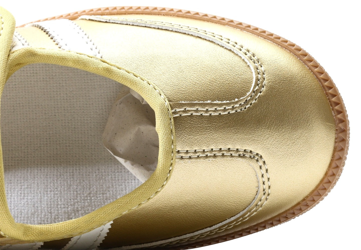Samba Jane Gold Metallic White