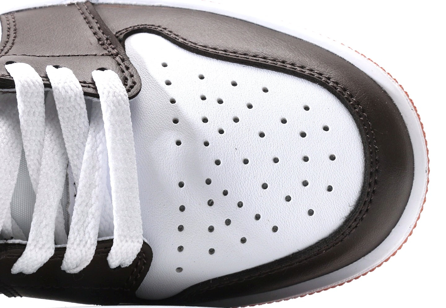 Air Jordan 1 Low White Baroque Brow
