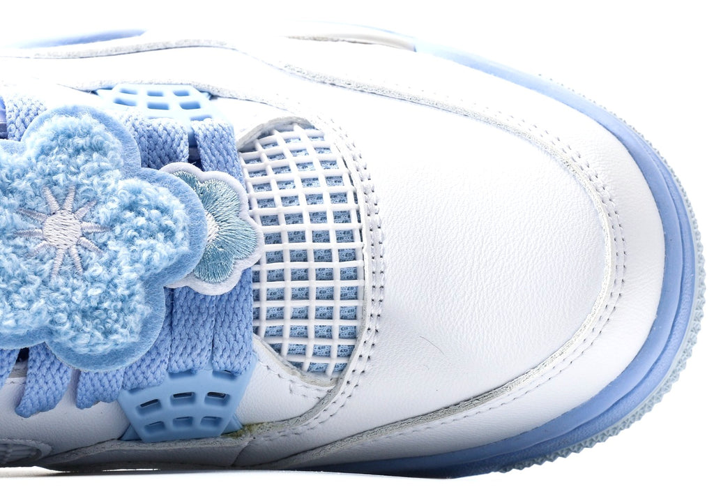 Air Jordan 4 "Aluminum" "White/Blue Tint"
