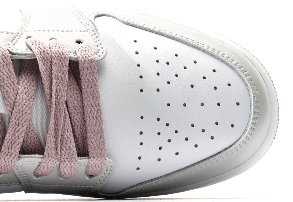 Air Jordan 1 Low Grey Particle Rose
