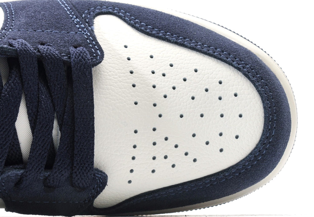 Air Jordan 1 Low Obsidian Suede