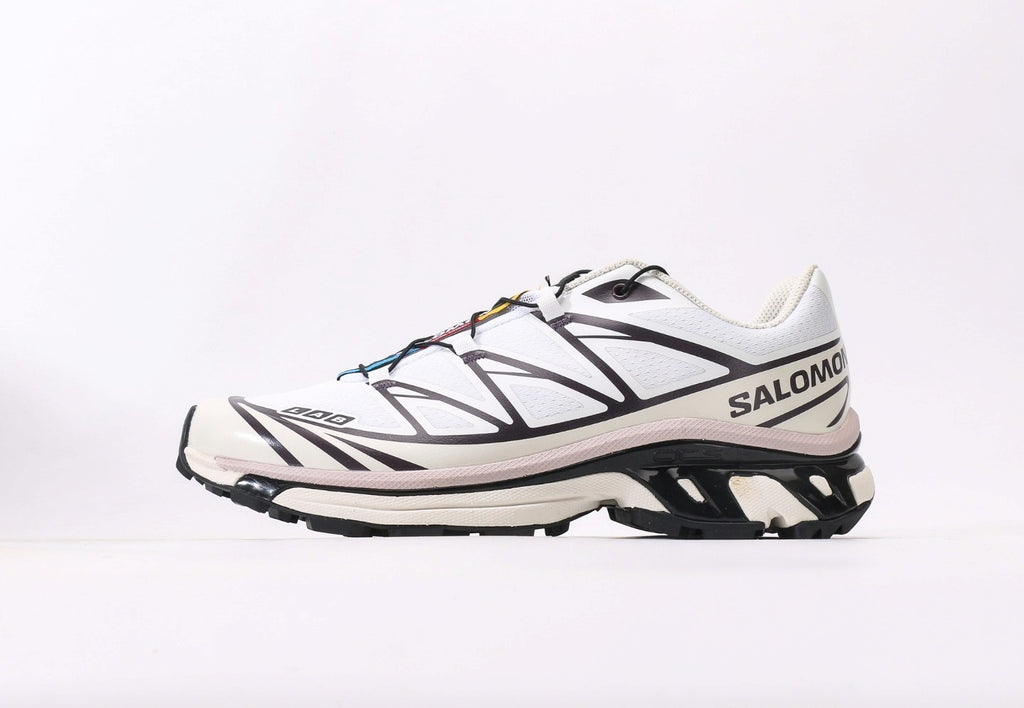 Salomon XT6 White Vanilla Ice Plum