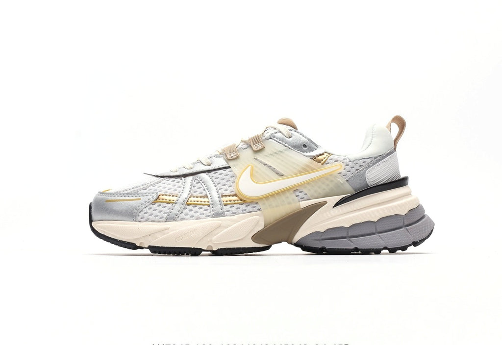 V2K Run "White Khaki Metallic"