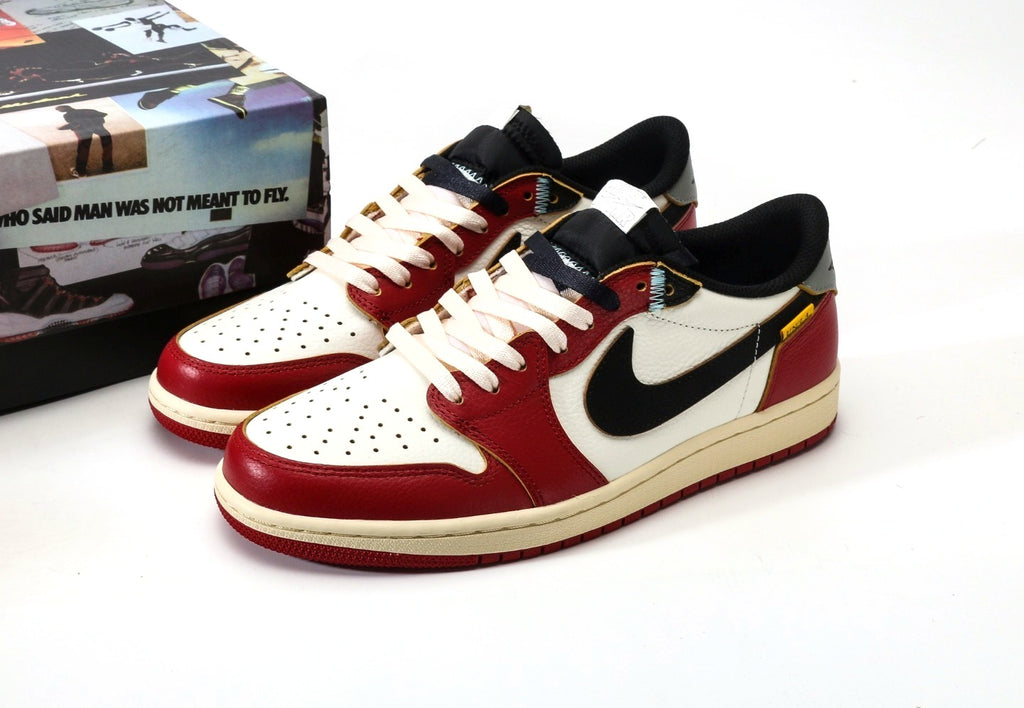 Custom Jordan x Union Air Jordan 1 Low OG  "Chicago Shadow"