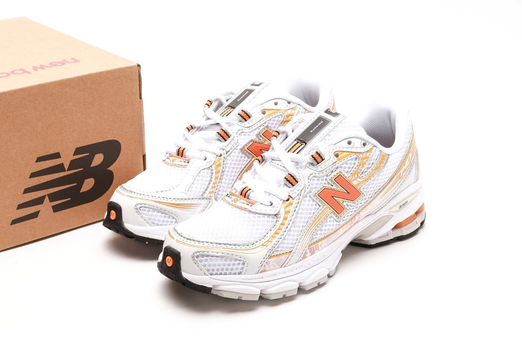 New Balance 740 Orange Blanche