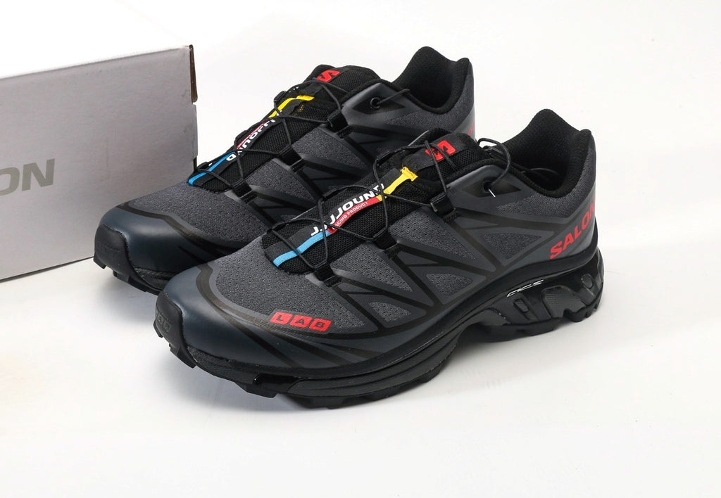 Salomon XT-6 JJJJound Black Fiery Red