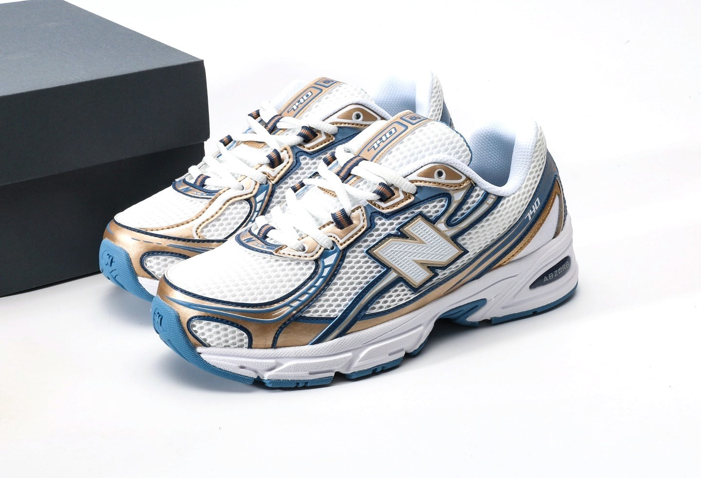 New Balance 740 Heron Blue Vintage Indigo