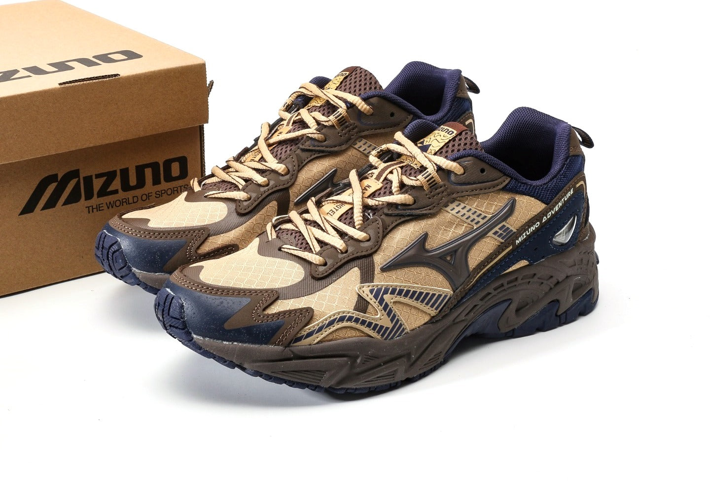 WLTR30 x NATURAL HOTEL x Mizuno Adventure Low "Caramel Brown"