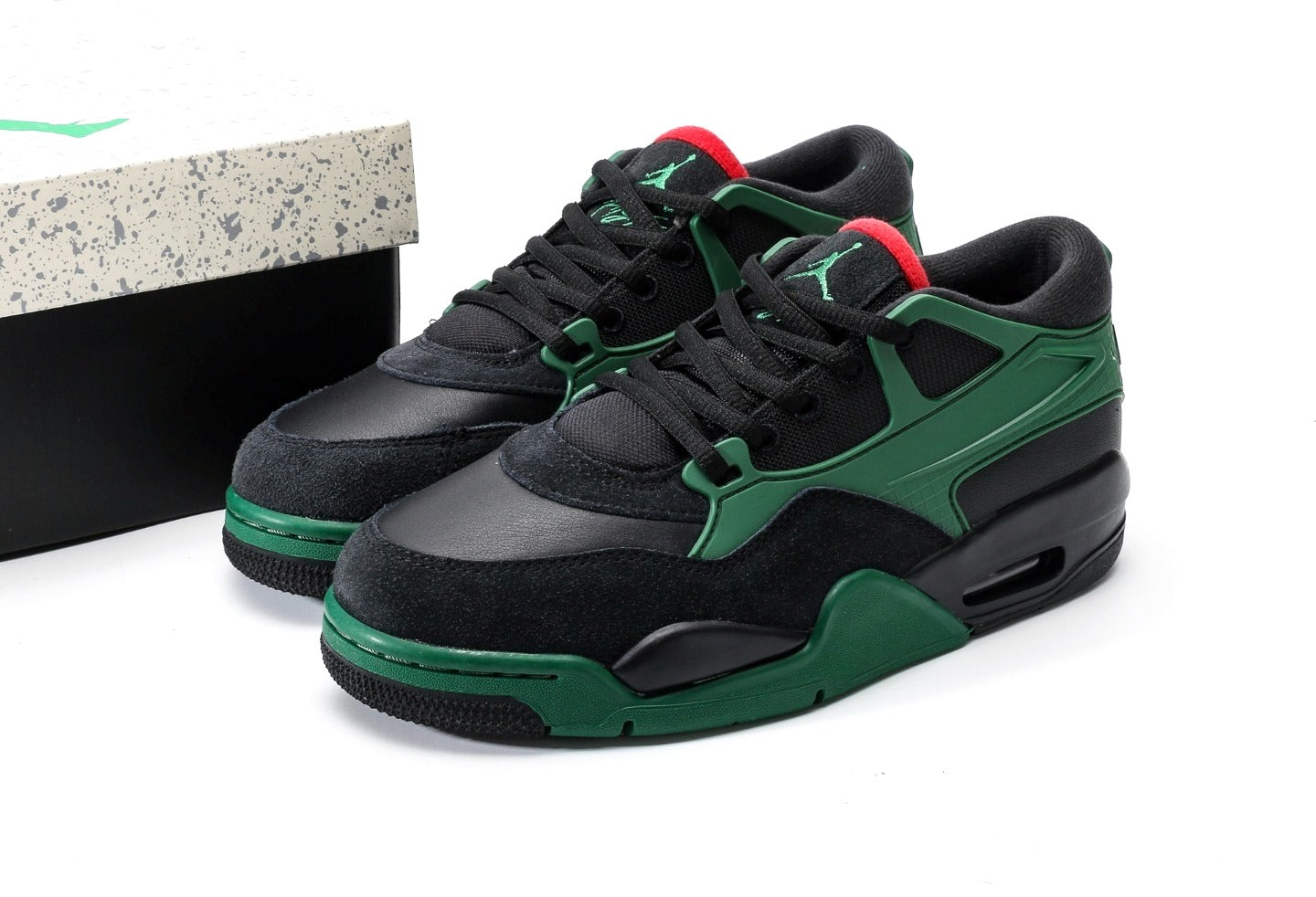 Air Jordan 4 RM "Black/Varsity Red/Gorge Green"