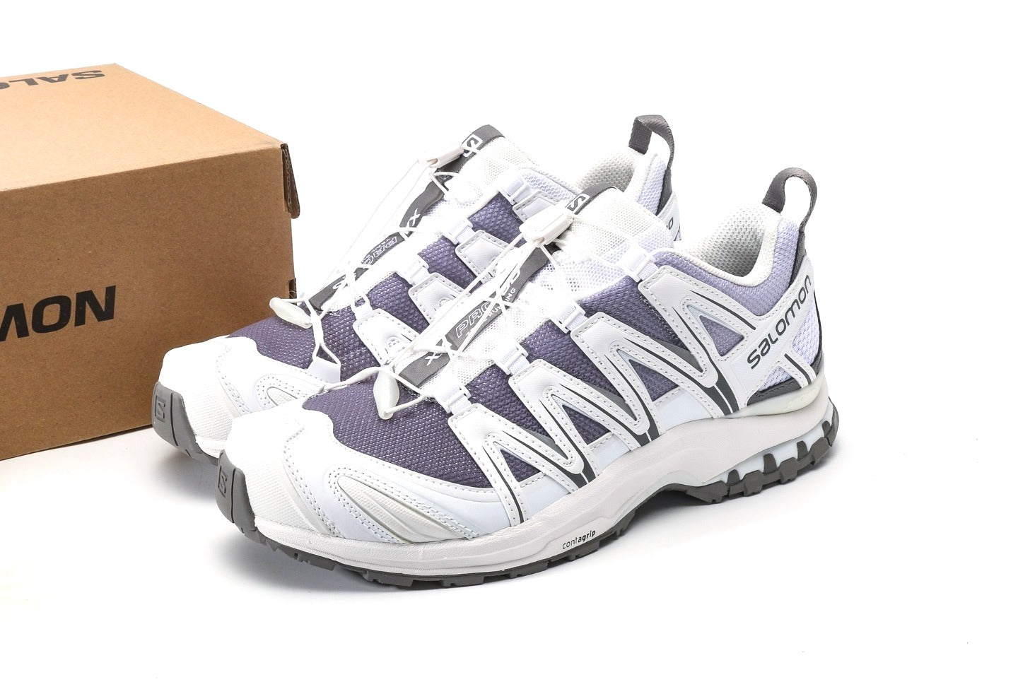 Salomon Xa PRO 3D 'White Grey"