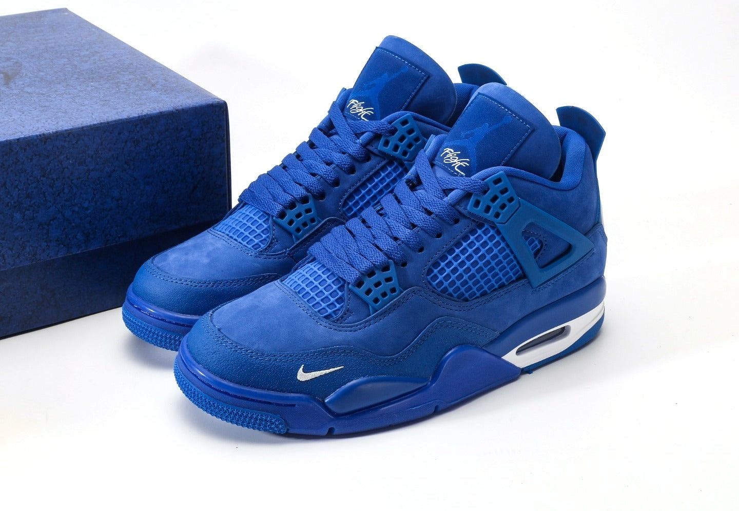 Nigel Sylvester x Air Jordan 4 Retro OG "Blue" [PK GOD]