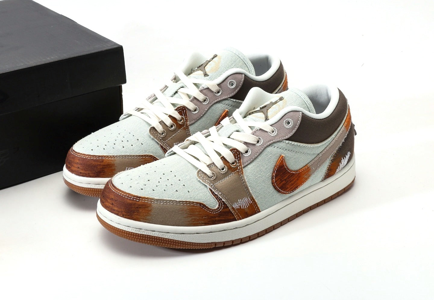 Air Jordan 1 Low SE Multi Color Distressed