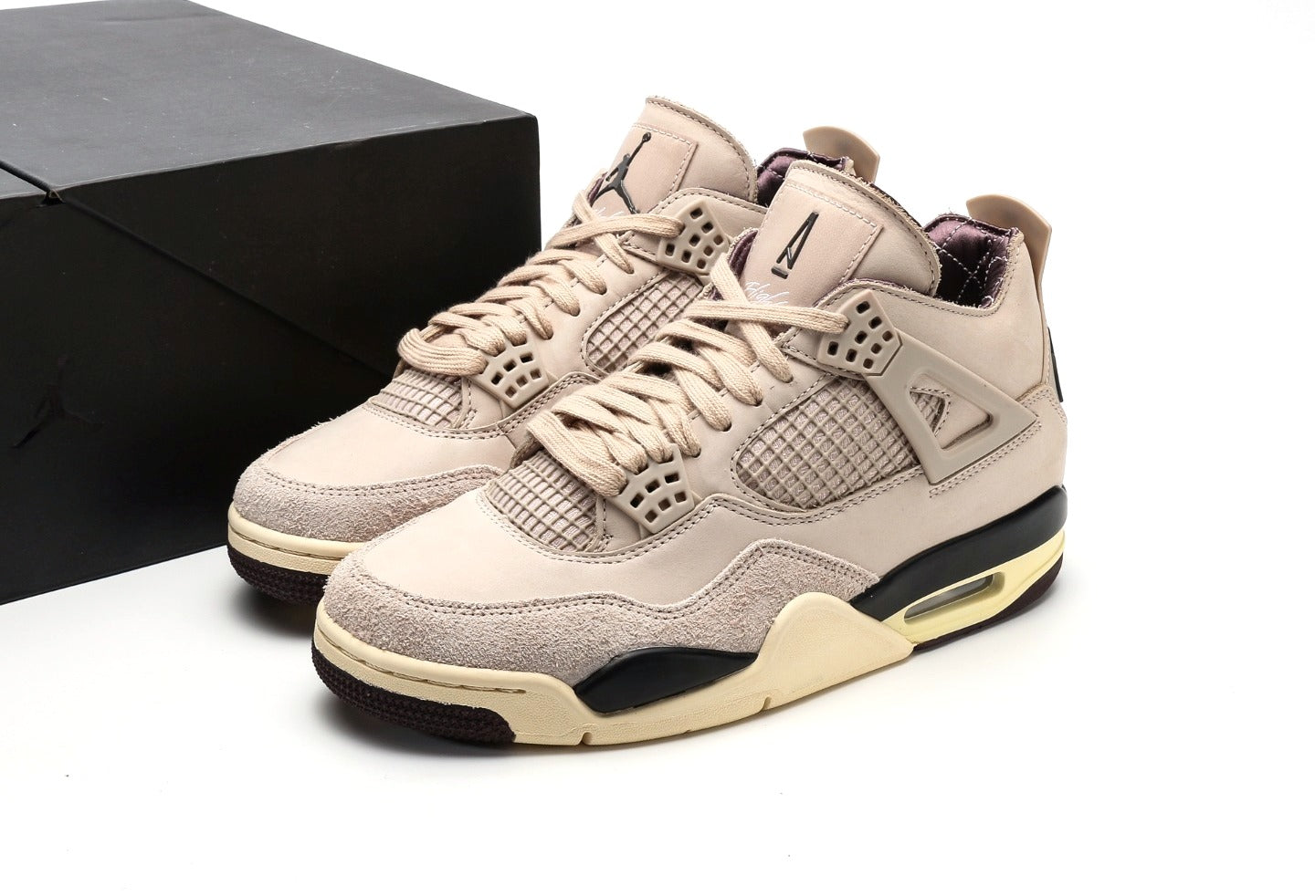 A Ma Maniere x Air Jordan 4 Fossil Stone [PK GOD]