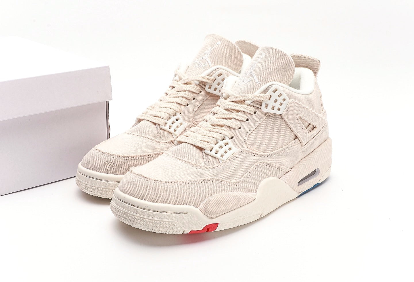 Air Jordan 4 Sail Canvas