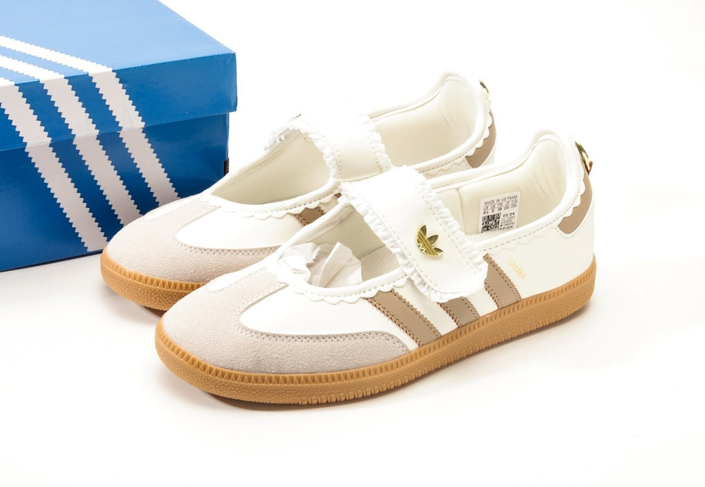 Samba Jane Cloud White Pink Gum