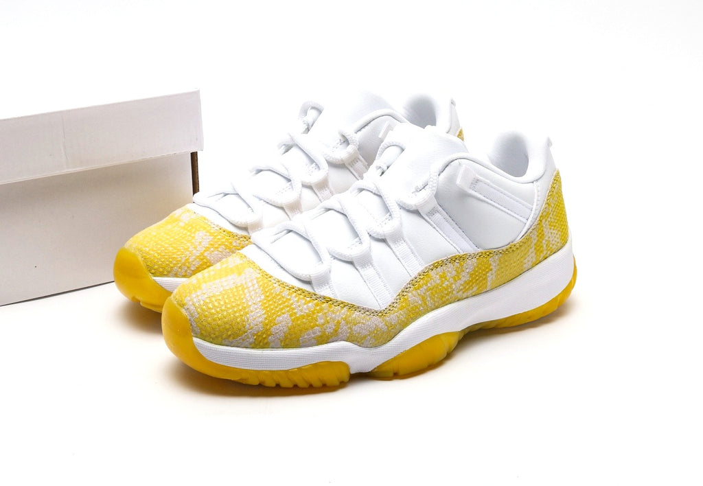Air Jordan 11 Low "Yellow Snakeskin" [PK GOD]