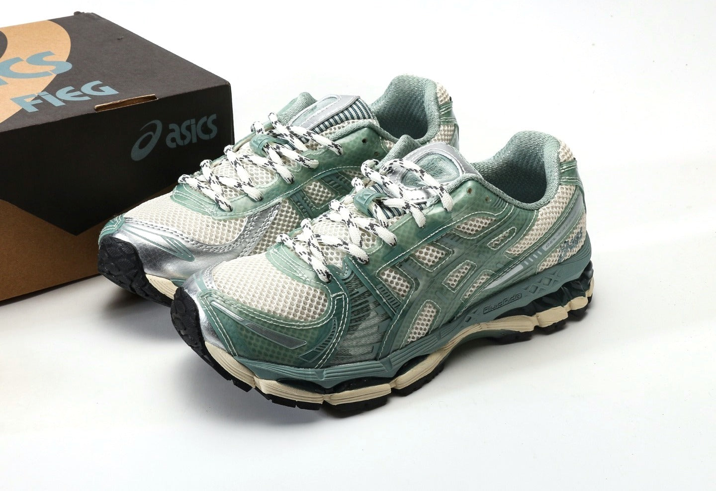Gel-Kayano 12.1 Kith Cream Sage