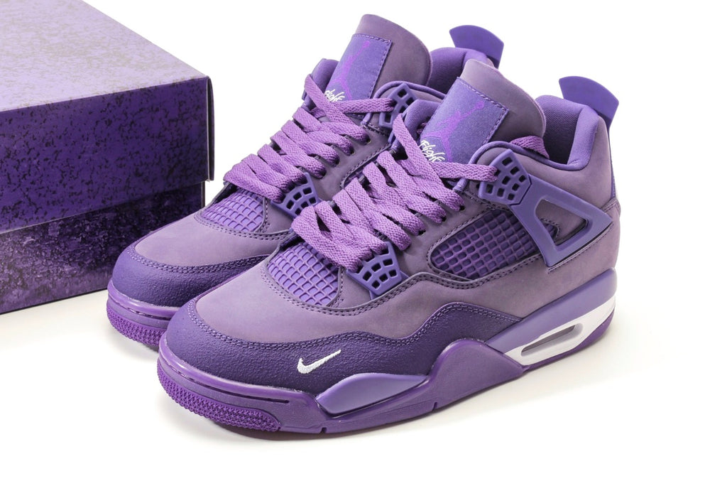 Nigel Sylvester x AJ 4 OG “Brick by Brick”BIKE Purple