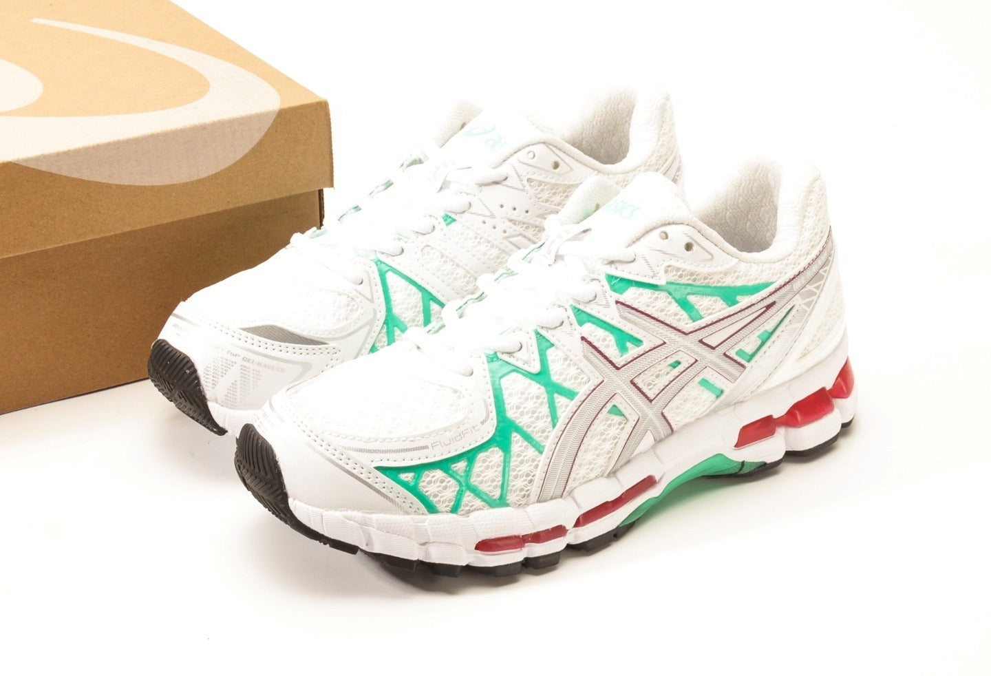 ASICS Gel-Kayano 20 "White/Aurora Green Watermelon"