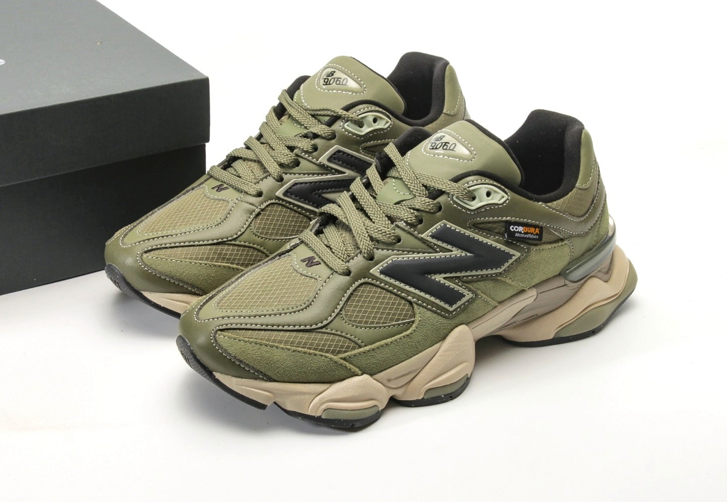 New Balance 9060 Cordura "Dark Olivine"