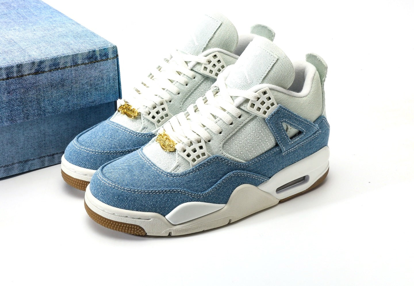 Air Jordan 4 Denim Worn Blue [PK GOD]