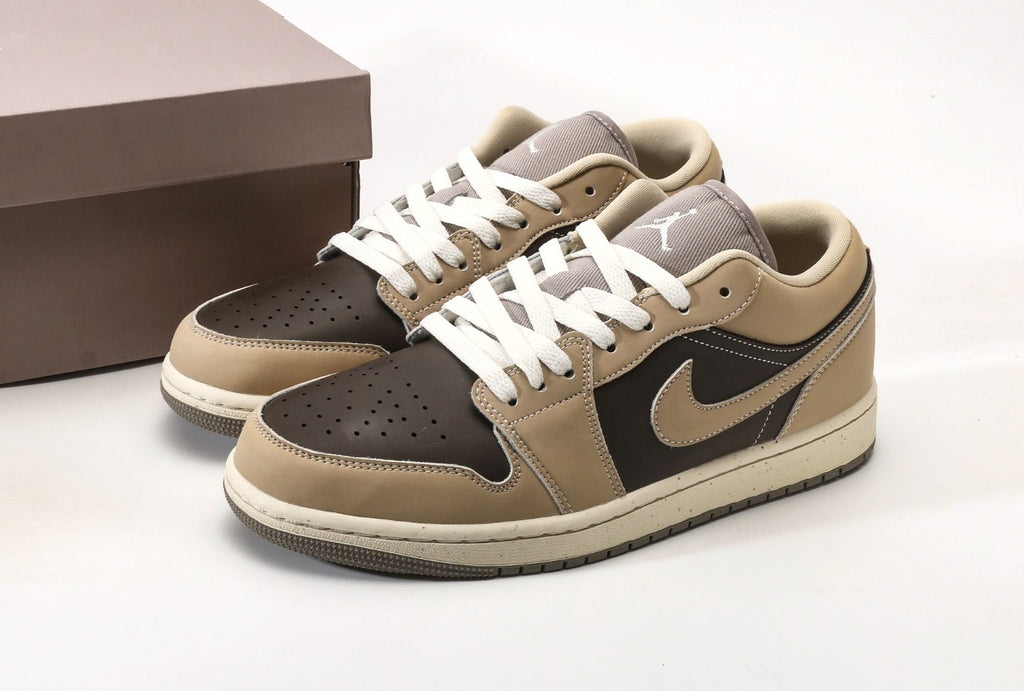 Air Jordan 1 Low "Enigma Stone/Pale Ivory"