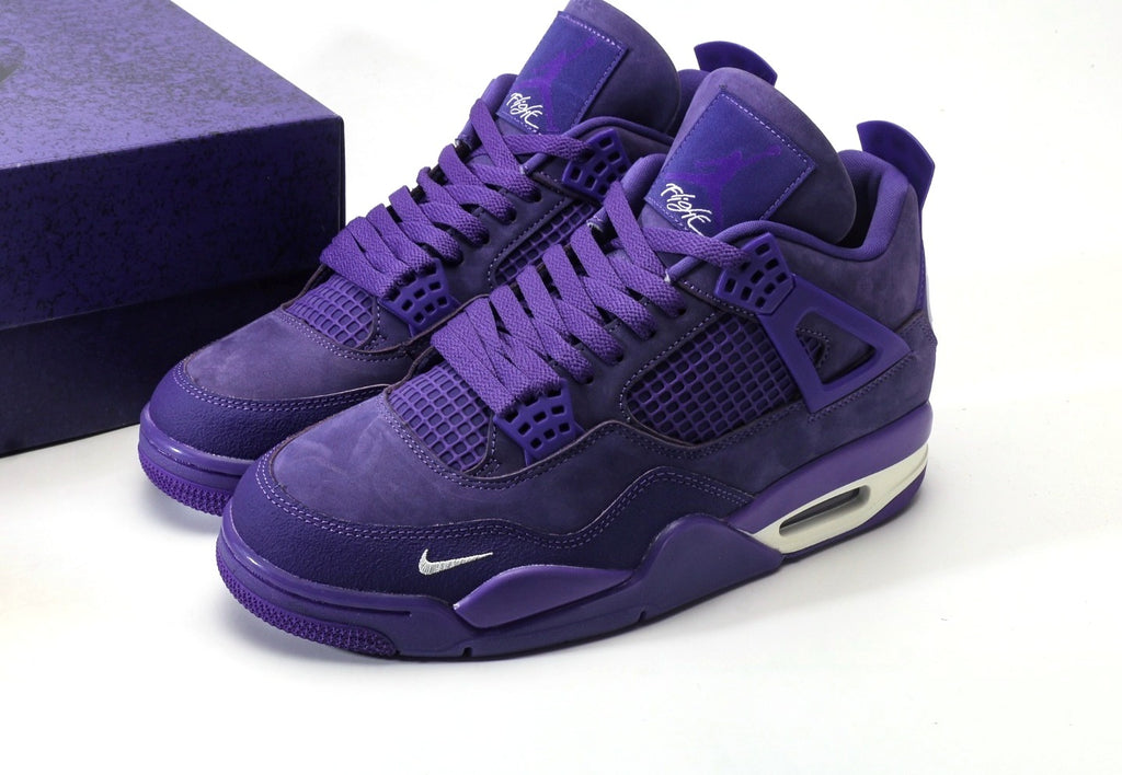 Nigel Sylvester x AJ 4 OG “Brick by Brick”BIKE Purple [PK GOD]