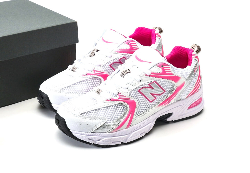 New Balance 530 White Raspberry