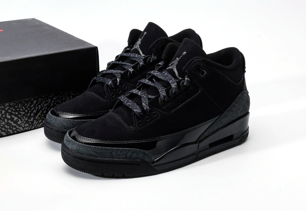Air Jordan 3 "Black Cat" [PK GOD]
