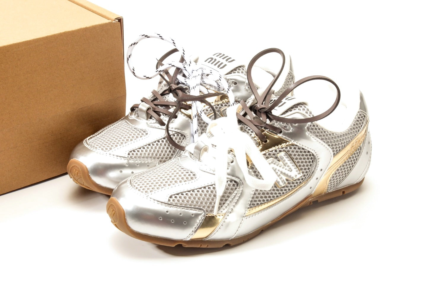New Balance 530 SL Miu Miu Metallic Silver