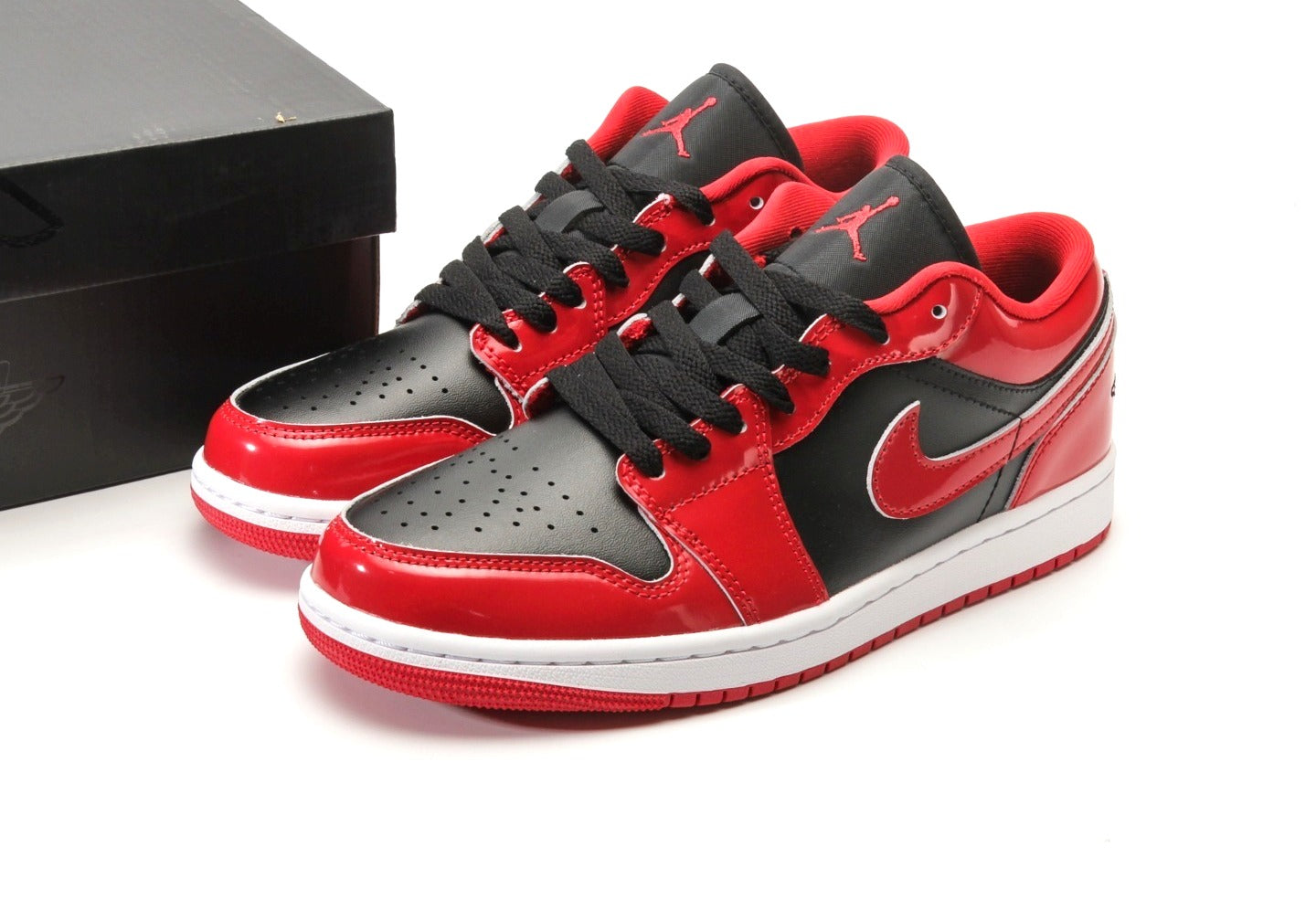 Air Jordan 1 Low SE Patent Varsity Red