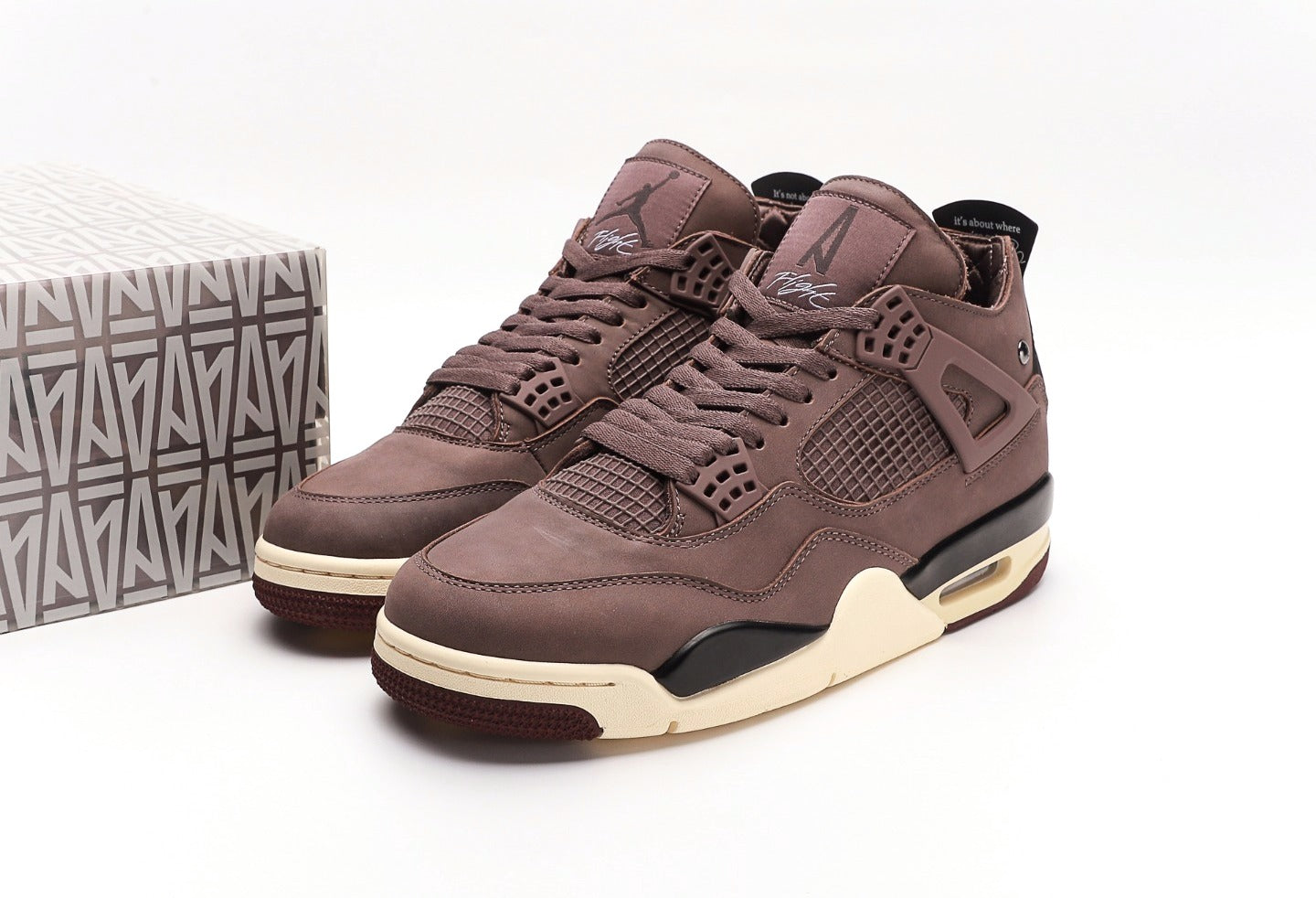 A Ma Maniére x Air Jordan 4 Violet Ore [PK GOD]