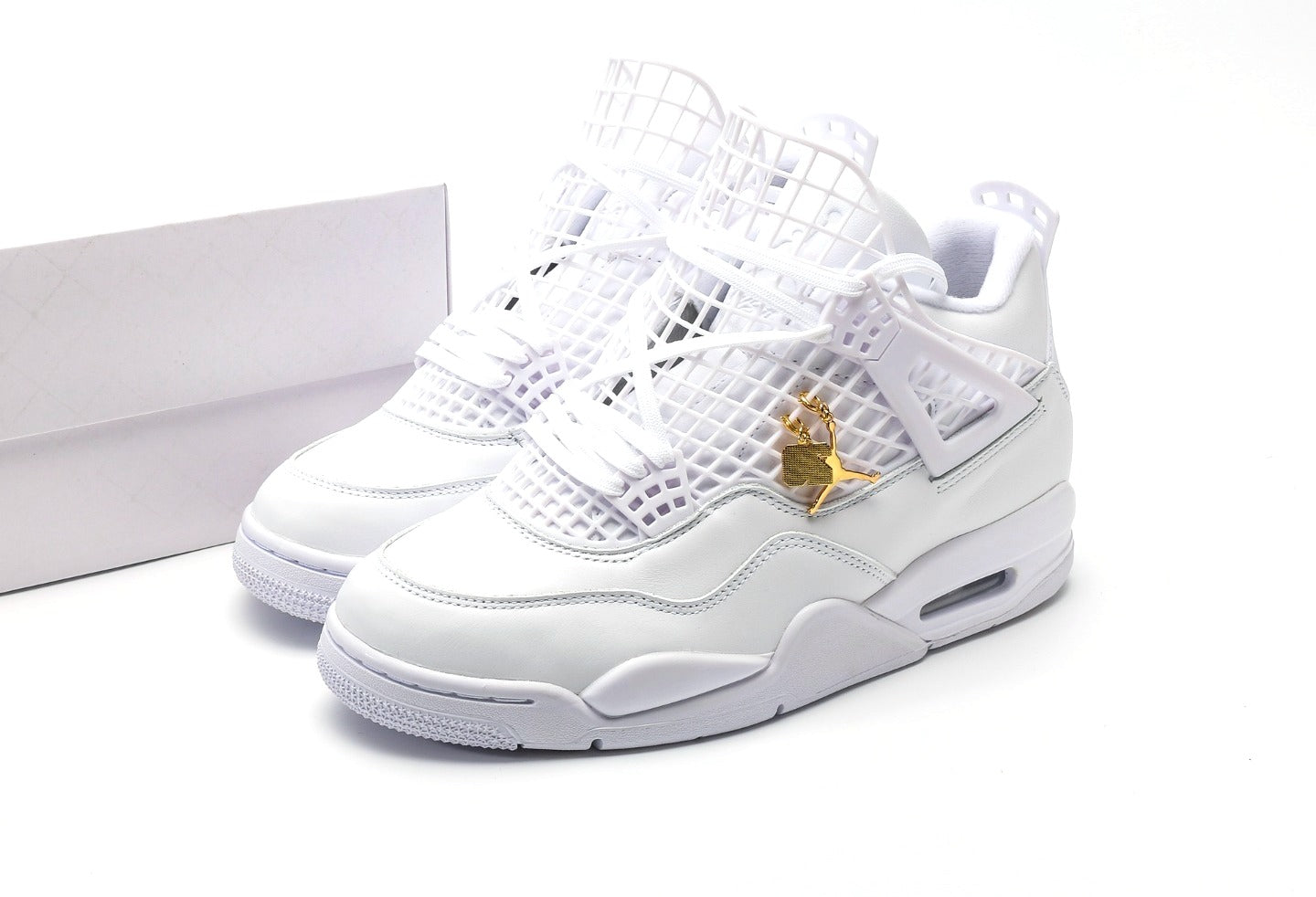 Air Jordan 4 NET White  [PK GOD]