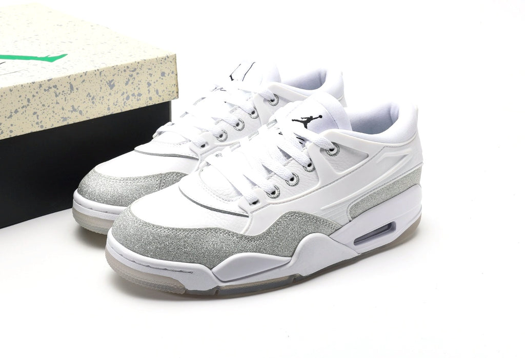 Air Jordan 4 RM White Metallic Silver