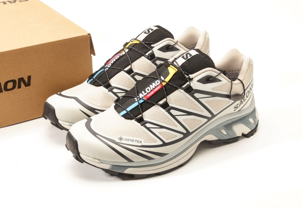 Salomon XT-6 GORE-TEX Silver Cloud Black