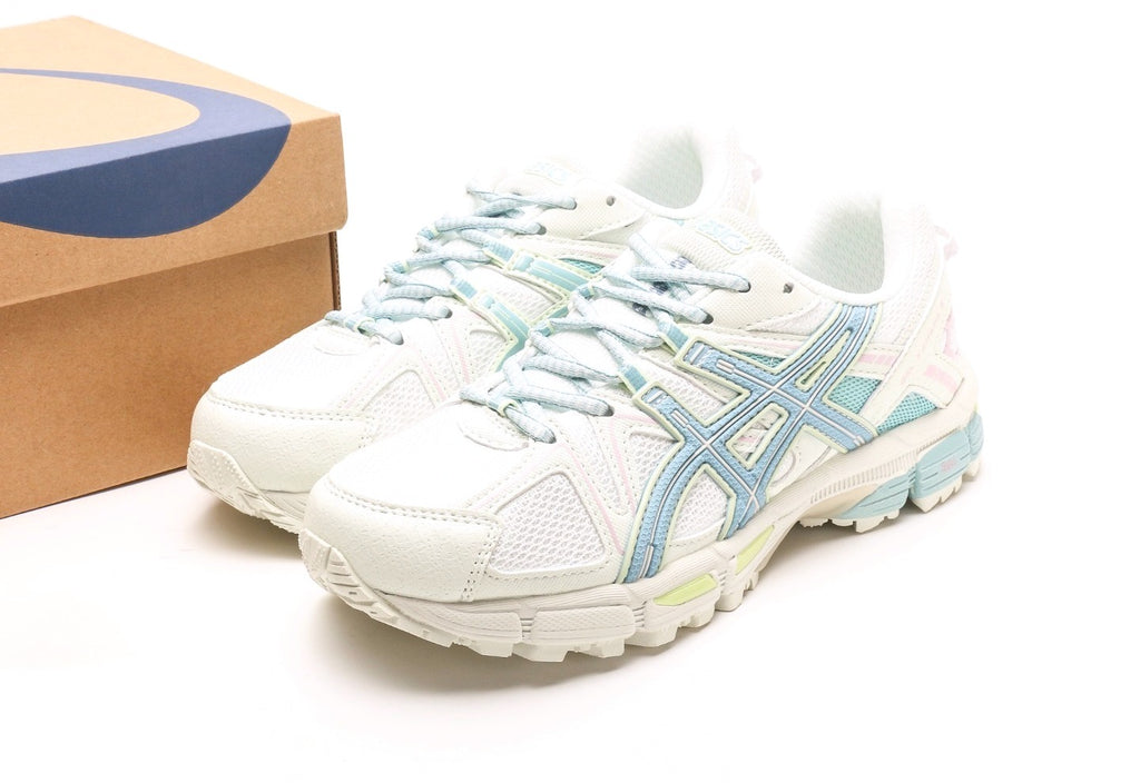 Gel-Kahana 8 "White Blue Pink Yellow"