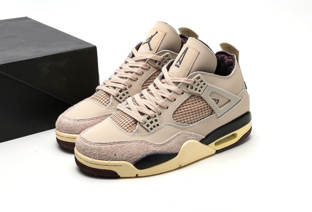 A Ma Maniere x Air Jordan 4 Fossil Stone