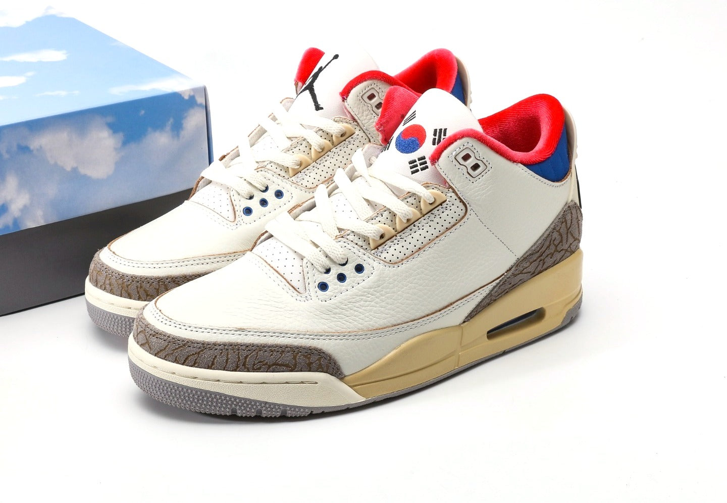 Air Jordan 3 SP "Sport Royal Red" [PK GOD]