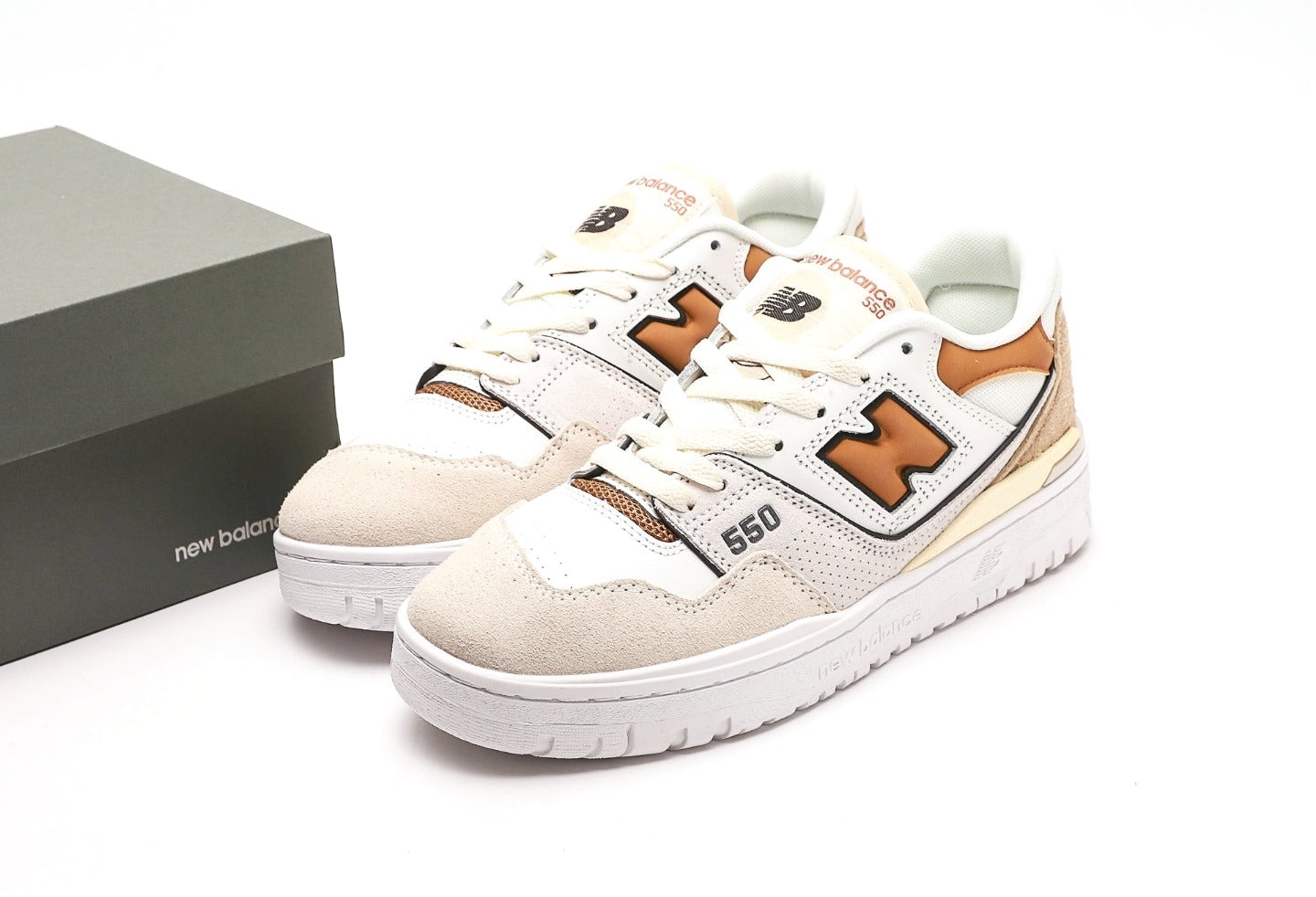 New Balance 550 Sea Salt Tobacco